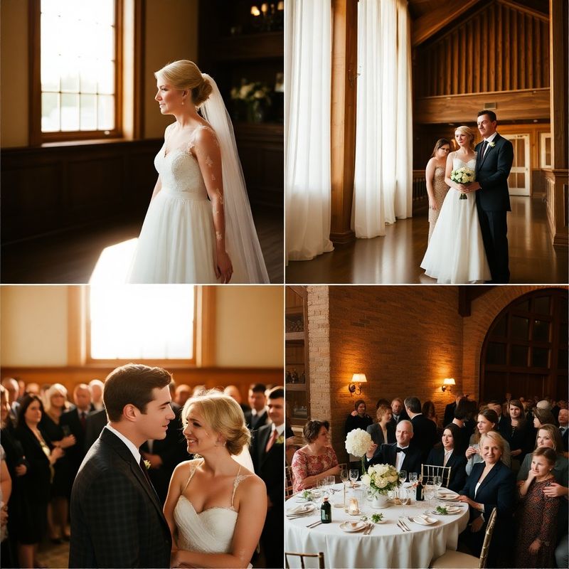 Editorial grid of Echopvivid photographs across wedding, architectural, portrait, and event work